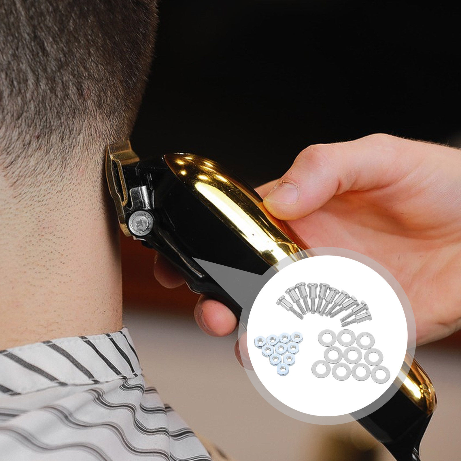 Hair Clipper - Set di viti per la riparazione