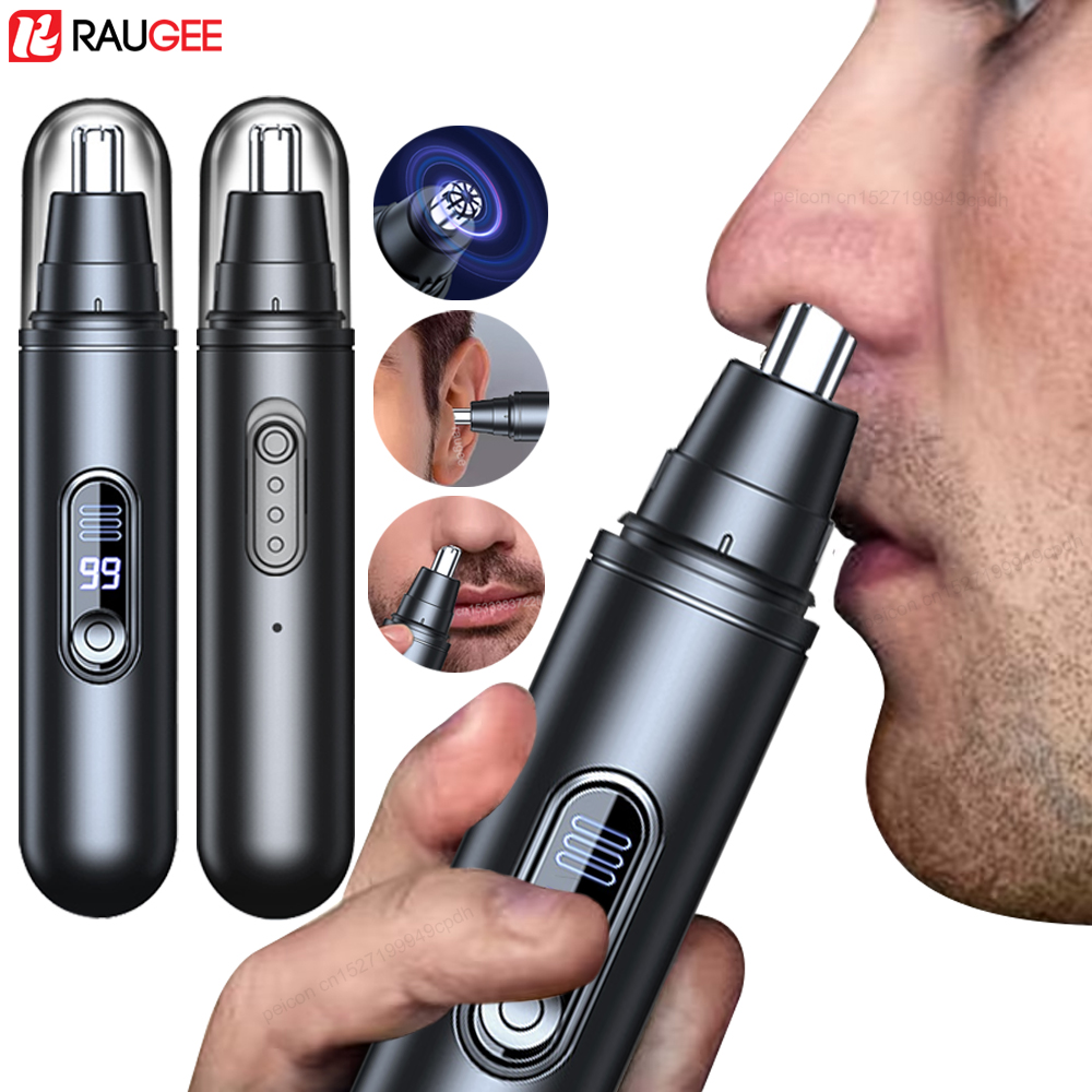 Nose Trimmer - Tagliacapelli Elettrico per Naso Ricaricabile USB,