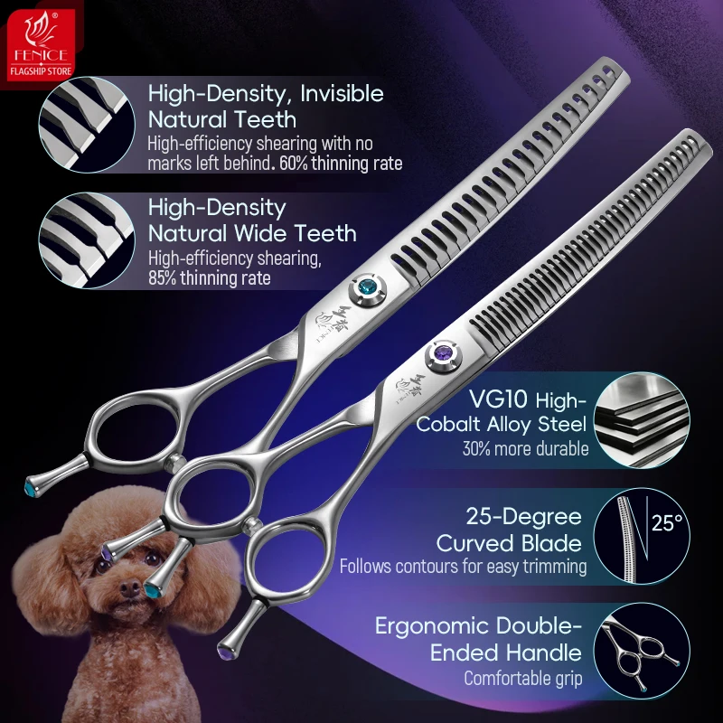 Fenice King Series Forbici da  - Grooming Scissors recensione e prezzo