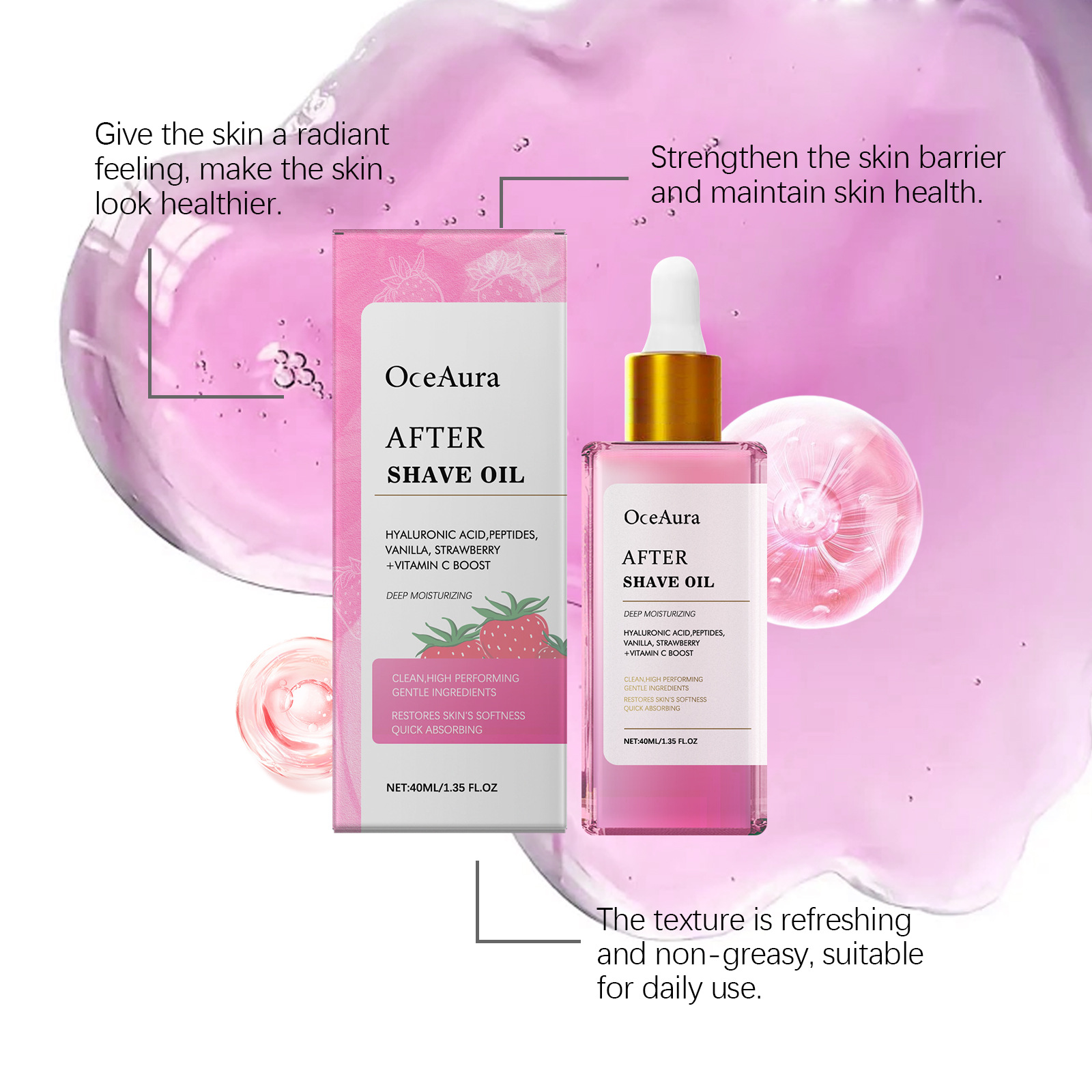 Olio dopobarba alla fragola e  - Shaving Cream recensione e prezzo