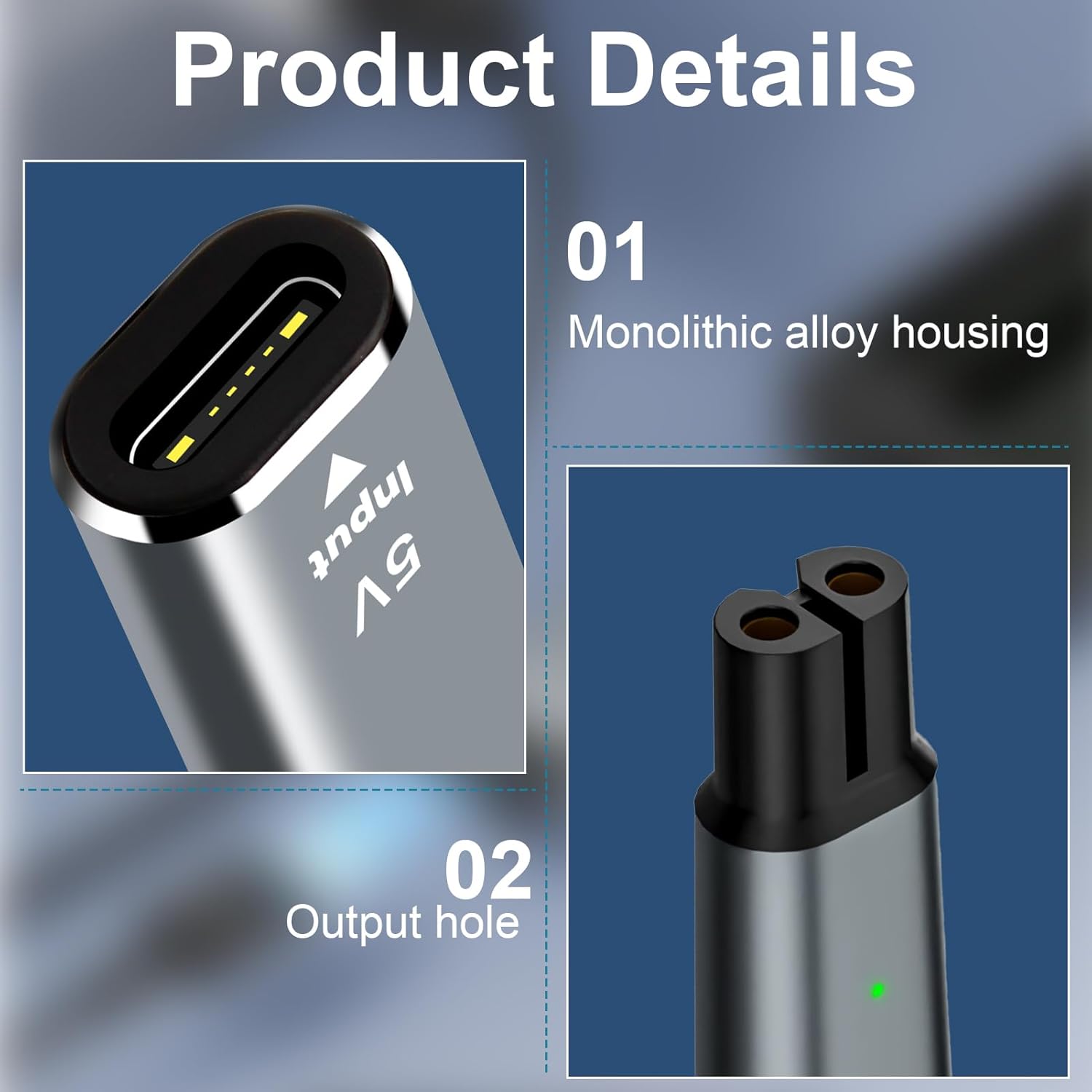 Brangdy 5V Tipo-C Adattatore p - Beard Trimmer recensione e prezzo