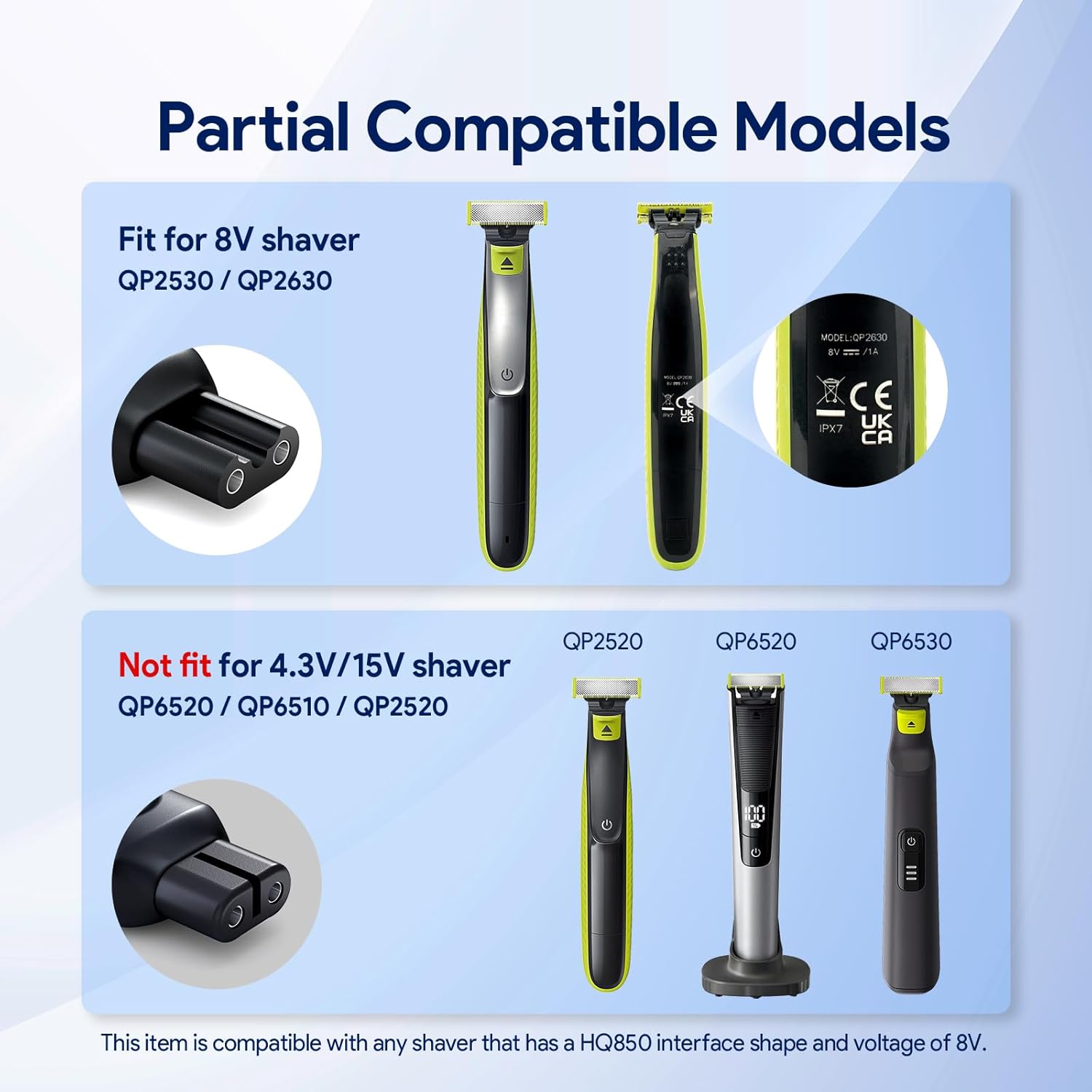 Adattatore Caricabatterie 8V H - Electric Shaver Rotary recensione e prezzo