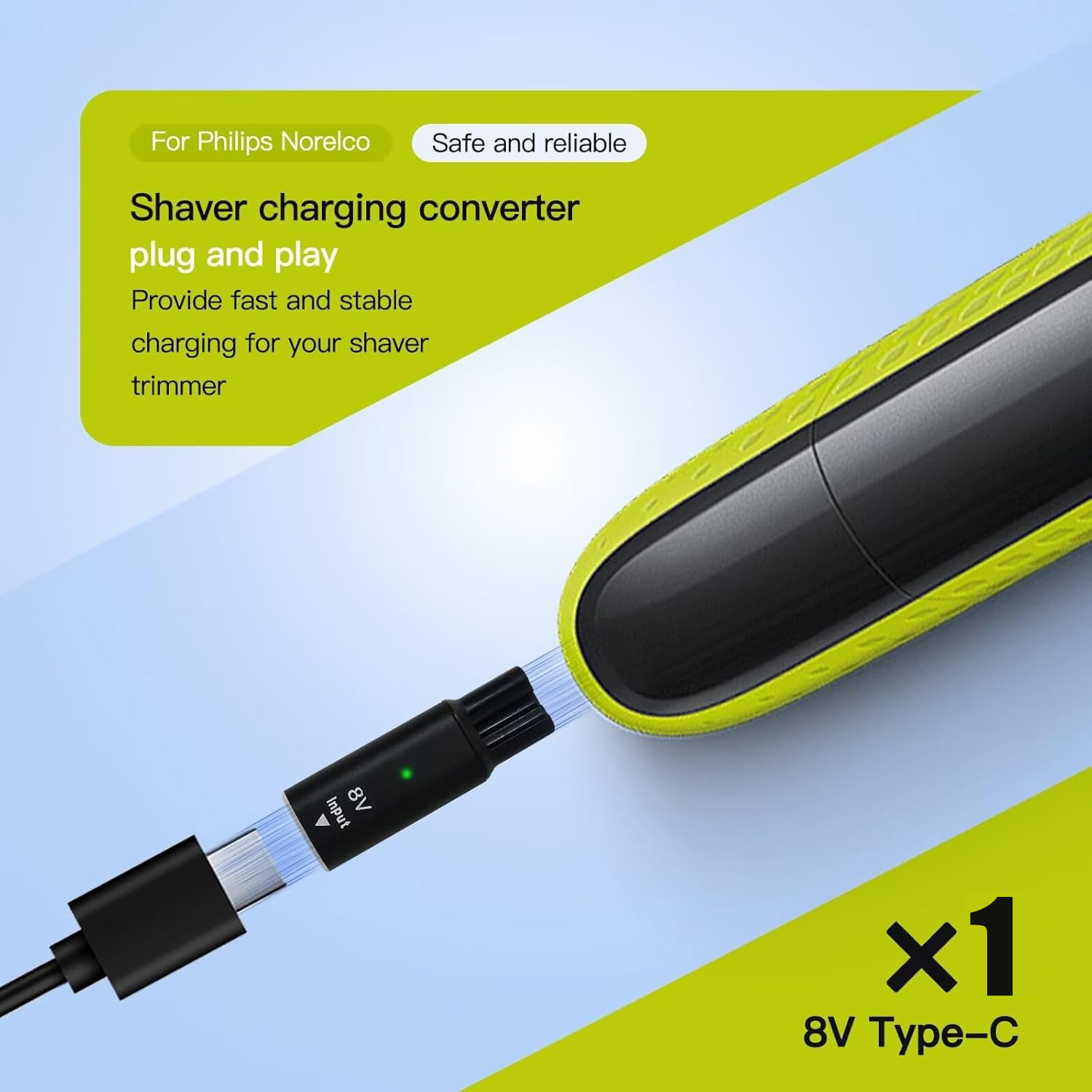 Adattatore Caricabatterie 8V H - Electric Shaver Rotary recensione e prezzo