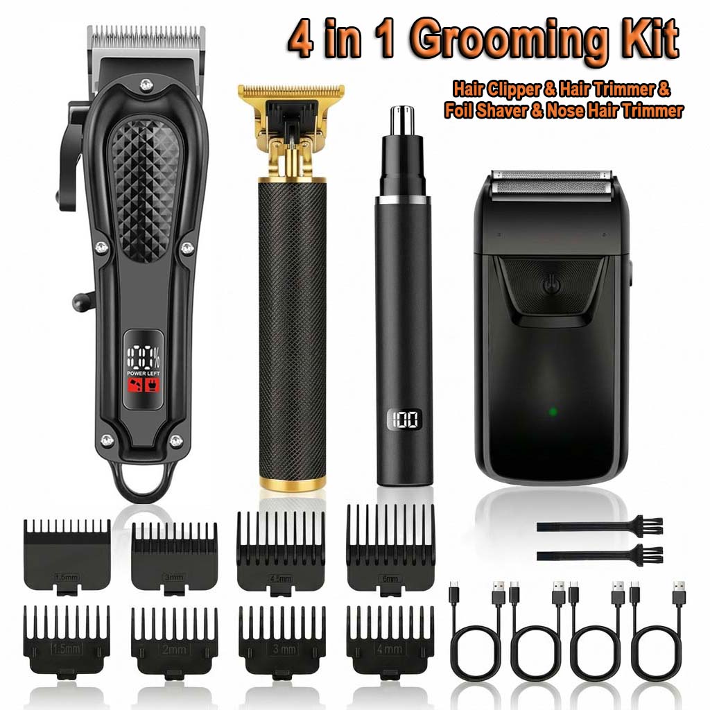 Set 4 in 1 per la cura dei cap - Grooming Kit recensione e prezzo