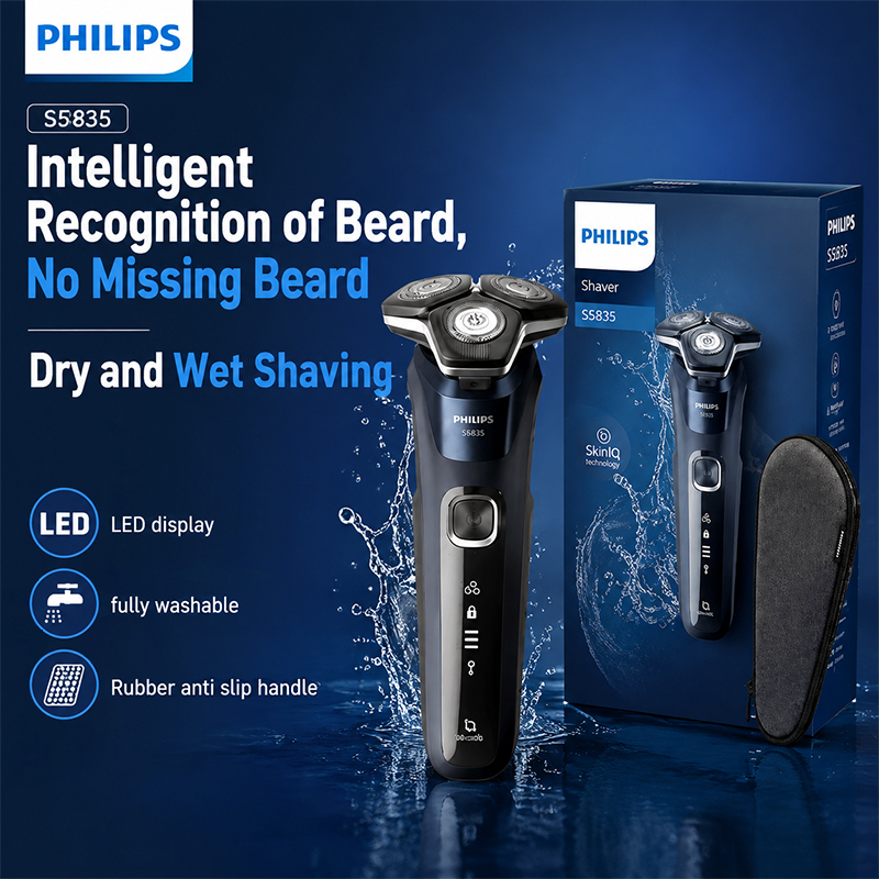 Rasoio Elettrico Philips S5835 - Mens Grooming Travel Kit recensione e prezzo