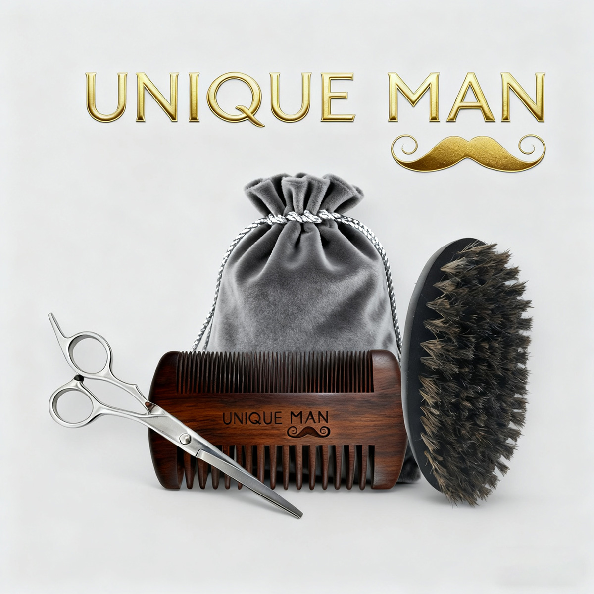 Set barba da uomo UNIQUE MAN,  - Grooming Kit recensione e prezzo